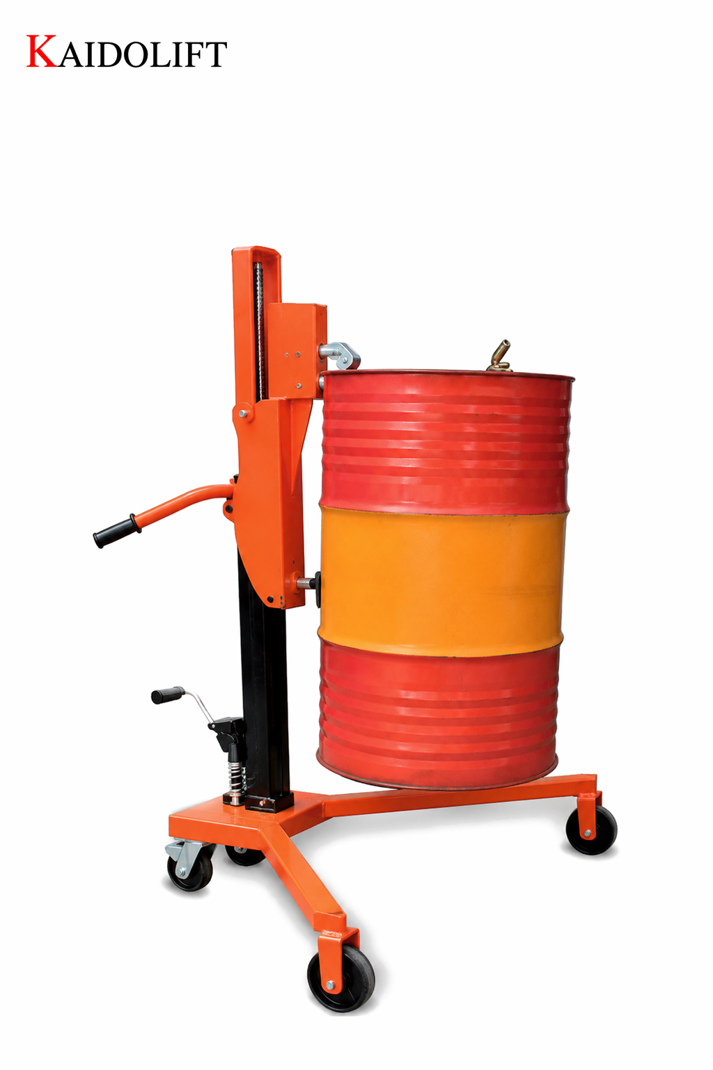 Pedal Hydraulic Drum Carrier Foot Pump Drum Caddy - Image 8
