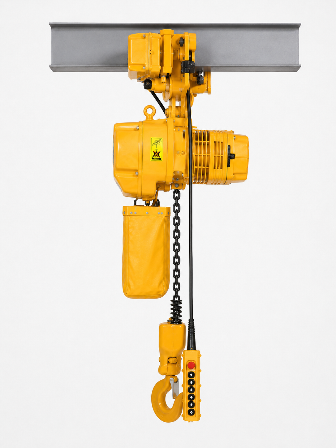 HHSY Electric Chain Hoist (Polipasto Eléctrico de Cadena) | 0.5T to 5T Heavy Duty Industrial Lifting Hoist with Customizable Lift Height - Image 4