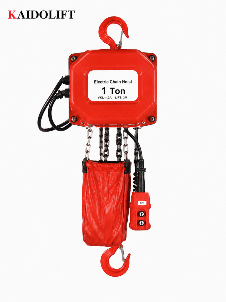 VKL Electric Chain Hoist (Polipasto Eléctrico de Cadena) | 0.5T to 5T Industrial Grade Overload Tested Material Handling Hoist