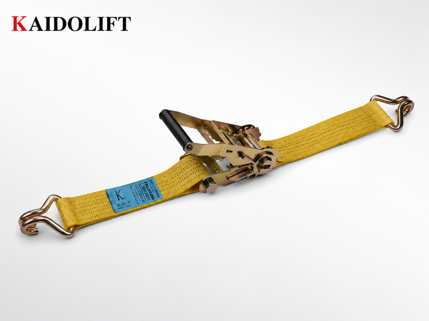 Cargo Lashing Ratchet Tie Down Straps for Truck, Trailer and Industrial Load Securing - Image 4