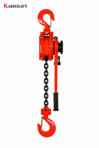 lever hoist for confined space