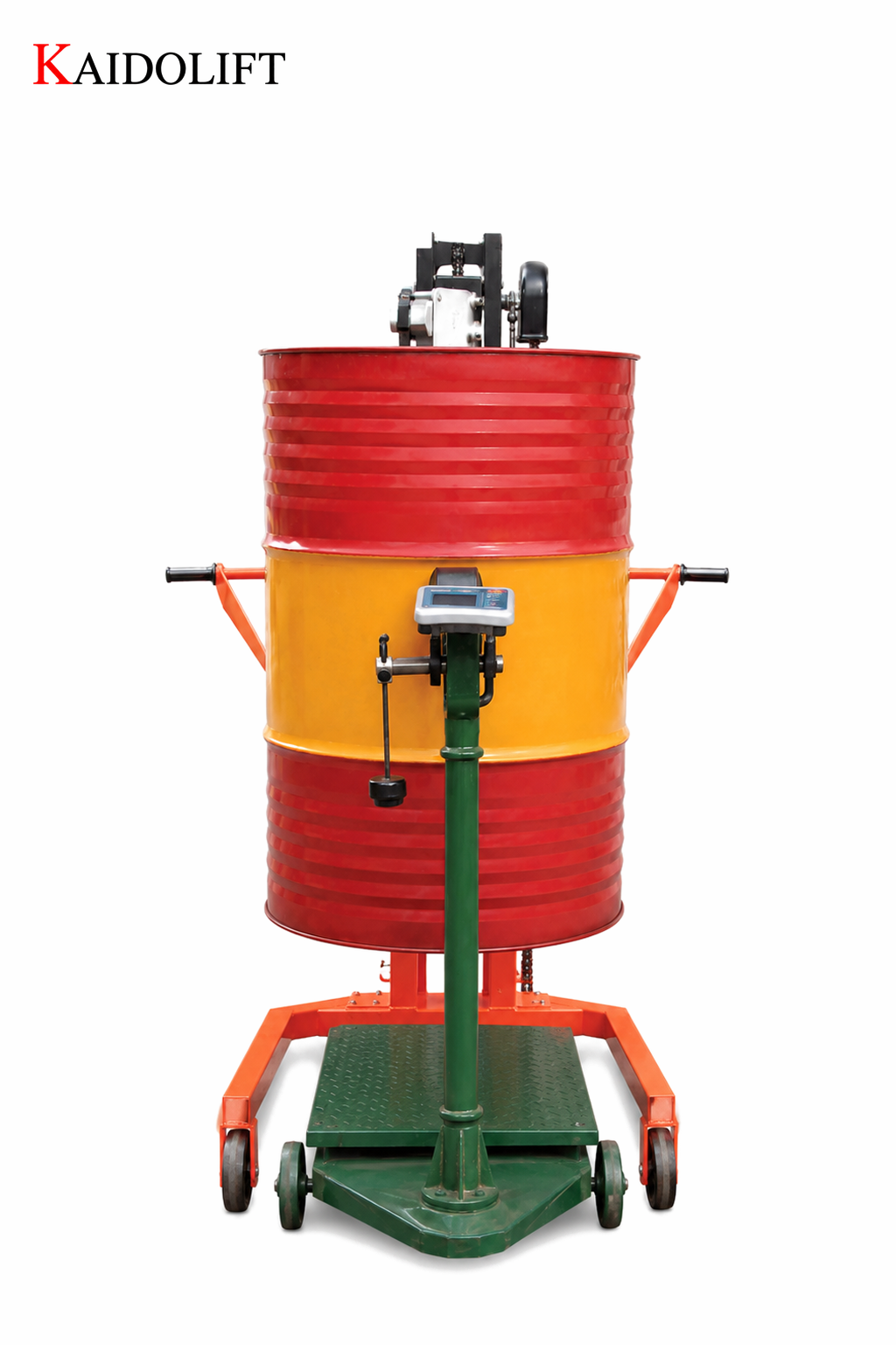 Hydraulic Heavy Duty Drum Carrier with Scale - Image 2